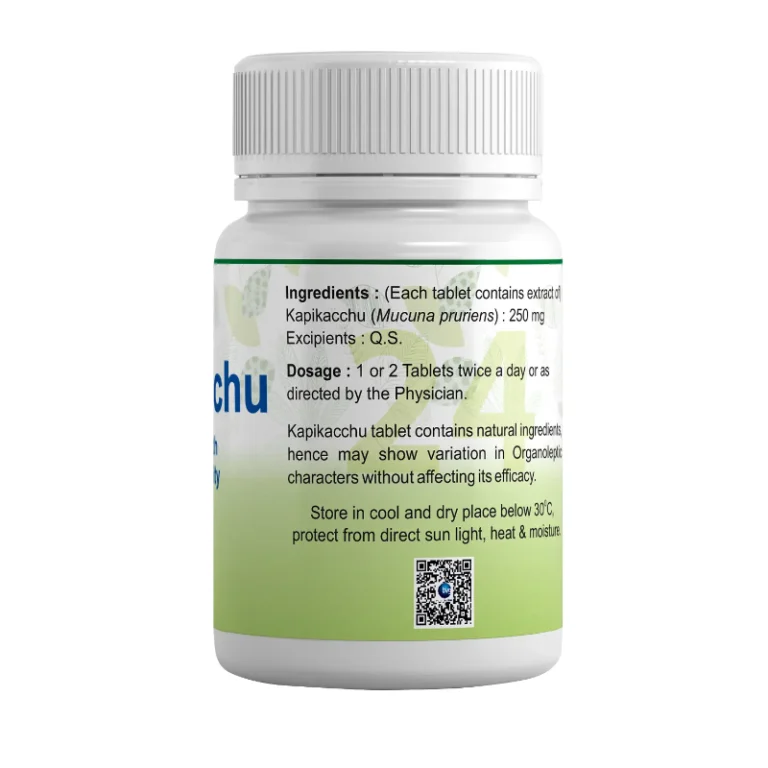 Ingredients & Usage info of Kappikacchu Tablet