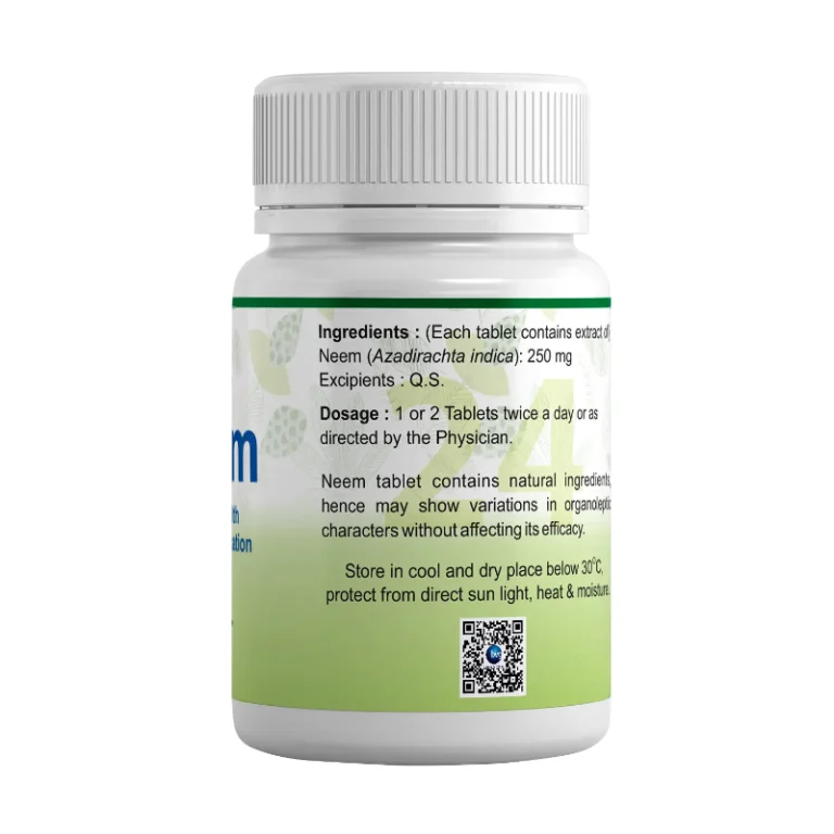 Ingredients & Usage info of Neem Tablet